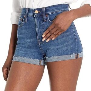 Madewell High-Rise Denim Shorts